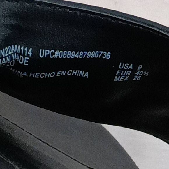 Madden NYC Women's Chain Espadrille Sandals Black Size 9 - Picture 8 of 8